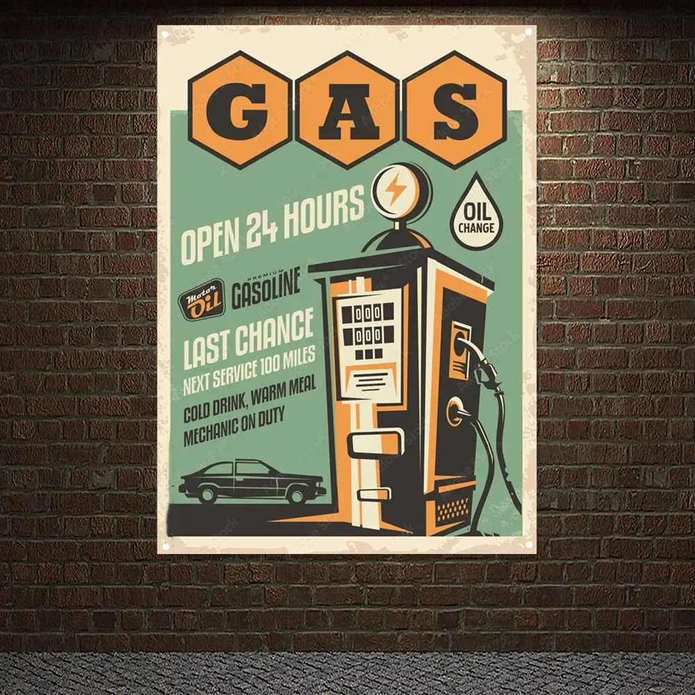 Gas Station OPEN 24 HOURS Vint - Auto Repair Shop Open avis et prix