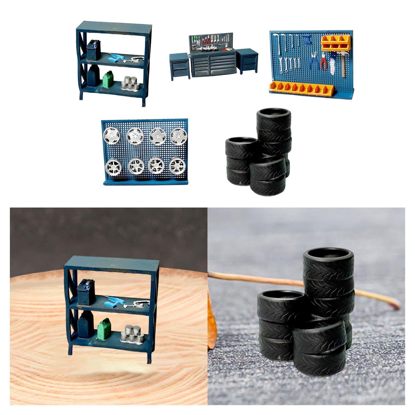1/64 Diorama Garage Accessory  - Auto Repair Shop Layout avis et prix