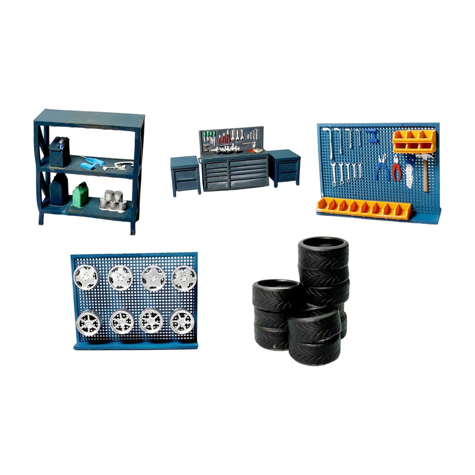 1/64 Diorama Garage Accessory  - Auto Repair Shop Layout avis et prix