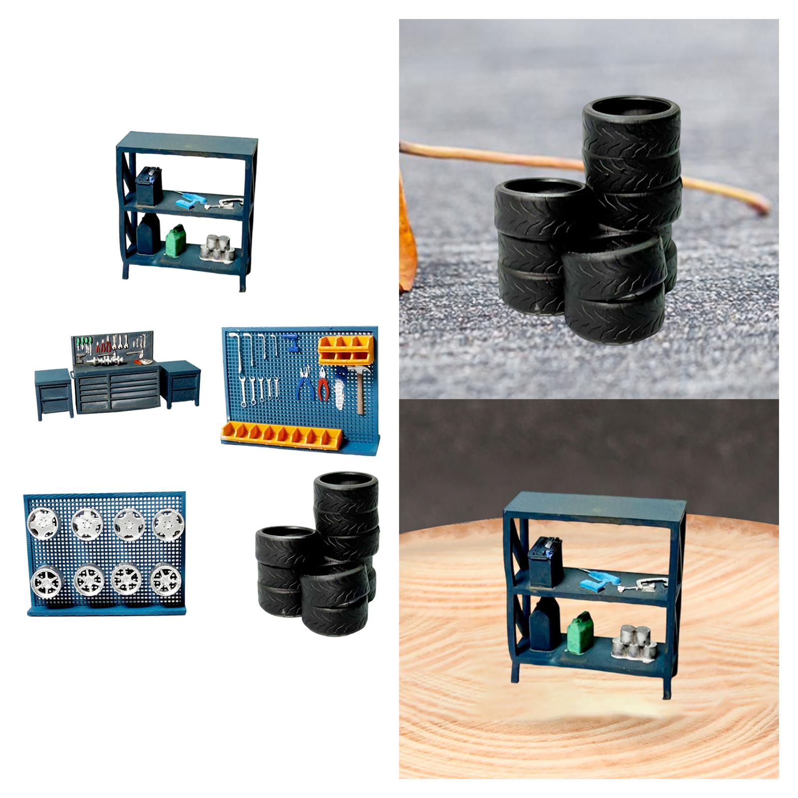 1/64 Diorama Garage Accessory  - Auto Repair Shop Layout avis et prix