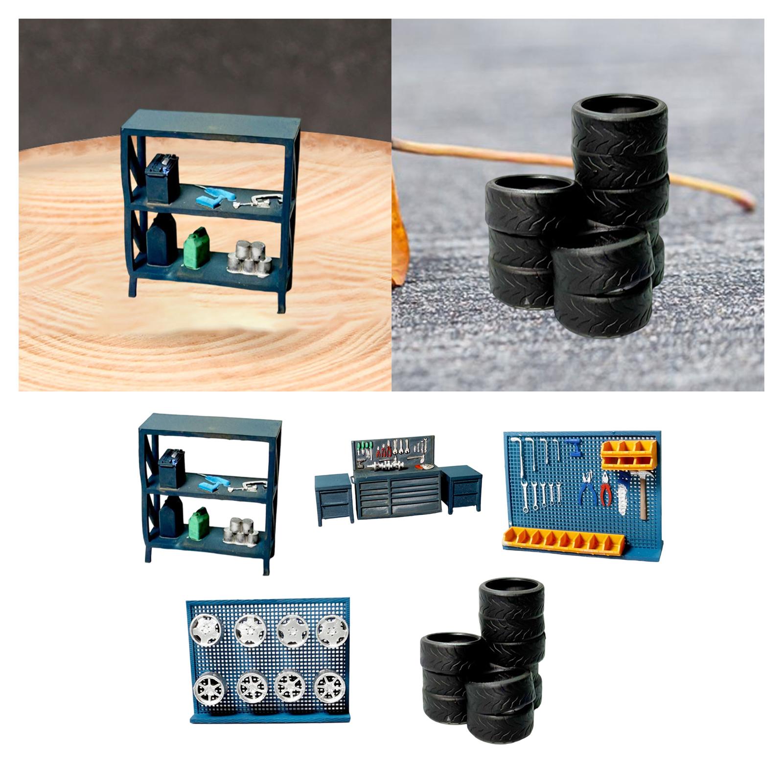 1/64 Diorama Garage Accessory  - Auto Repair Shop Layout avis et prix