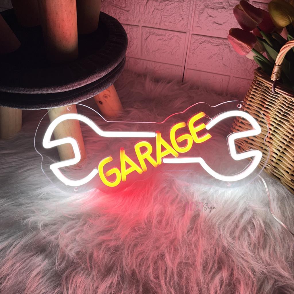 Garage Neon Sign Car Check Aut - Auto Repair Shop Open avis et prix